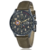 Reloj AVI-8 Hawker hurricane para hombre | Piel Color Cafe claro AV-4011-0E