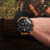 Reloj AVI-8 Hawker Hunter para hombre | Piel Color Cafe AV-4052-02 - tienda en línea