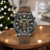 Reloj para Caballero Timberland Willinton - Color Cafe , Tema Cafe y Negro-TDWGF0009603