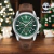 Reloj para Caballero Timberland Willinton - Color Cafe, Tema Plata y Verde -TDWGF0041206
