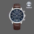 Reloj para Caballero Timberland Willinton - Color Cafe oscuro, Tema Plata y Azul-TDWGF0042101 - Centro Frances Distribuidores