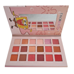 Paleta Sombra Bob Esponja x 18t Favor Beauty - Coral Cosméticos y Accesorios