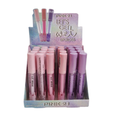Brillo Labial Lets Get Wet Pink 21