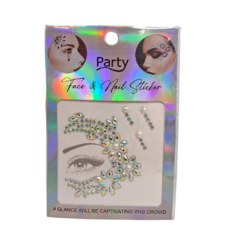 Sticker p/ Rostro Party - comprar online