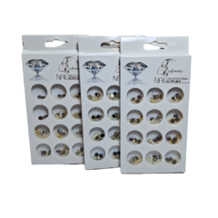 Strass p/ Uñas Diamante caja x 12m Afines