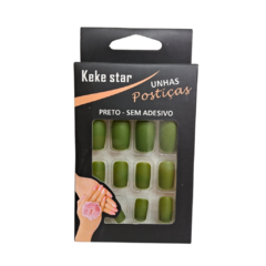 Uñas Postiza Decoradas x 12u Keke Star - tienda online