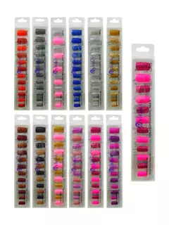 Uñas Postiza Decoradas x 12u Yhaha