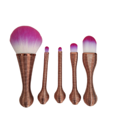 Brocha p/ Maquillaje c/ Exhibidor x 5u - comprar online