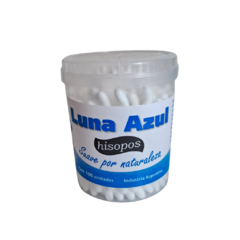 Hisopos Luna Azul Corazon x 100u