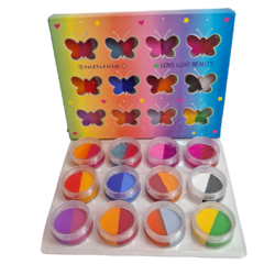 Maquillaje Artistico Acuarela x 24t Love Luxe Beauty