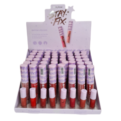 Labial Liquido Stay Fix Ruby Rose
