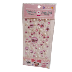 Sticker p/ Rostro Twinkle Jawel Seal - Coral Cosméticos y Accesorios