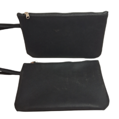 Porta Cosmeticos Cartuchera Grande Negra - comprar online