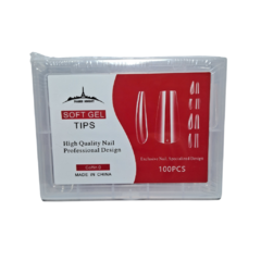 Tips Soft Gel Caja Roja x 100u Paris Night
