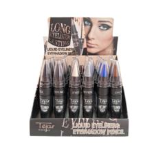 Delineador Liquido + Crayon Long Tejar
