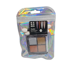 Polvo p/ Uñas espejado x 4 tonos + Aplicador - tienda online