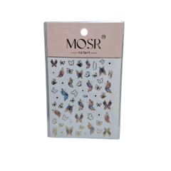 Sticker p/ Uñas 3D MOSR - comprar online