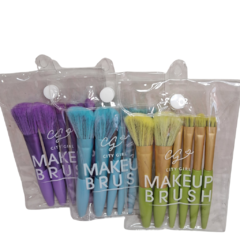 Set de Brocha Pastel Makeup Brush x 6u