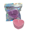 Limpia Pinceles Siliconado Corazon Ruby Face