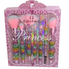 Set de Brocha Princess Party x 7u Ruby Face