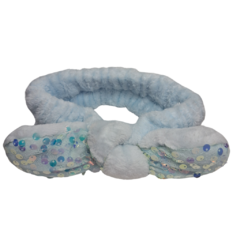 Vincha p/ Maquillaje Peluche c/ Brillo