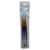 Pincel Liner Sirena Metalico x 3u 50044
