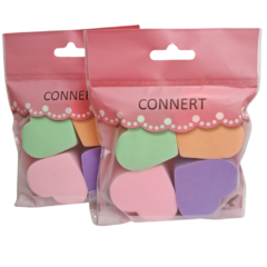 Esponja Latex Corazon x 4u Connert