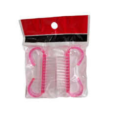 Cepillito p/ Uñas Mediano x 2u Fashion - Coral Cosméticos y Accesorios