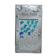 Sticker y Gema p/ Rostro Alice Story en internet