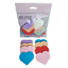 Esponja Latex Corazones x 8u Aoyasiyue