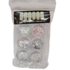 Glitter p/ uña ind pack x6u.