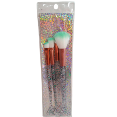 Set de Brocha Sirena Glitter x4u en internet