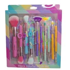 Set de Brocha Color Festival Ruby Face x 10u 2