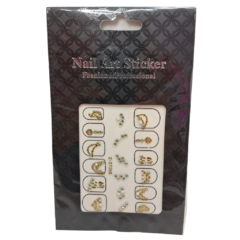 Sticker con strass p/ uñas