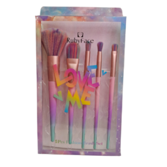 Set de Brocha Love Me Ruby Face x 5u
