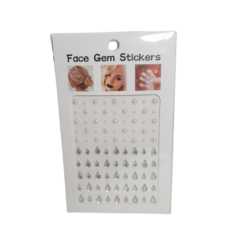 Sticker p/ Rostro Face Gem Ch en internet