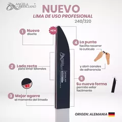 Lima Cuchillo Profesional 240/320 Angela Bresciano