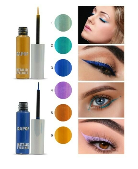 Delineador Liquido p/ Ojos Matte Dapop