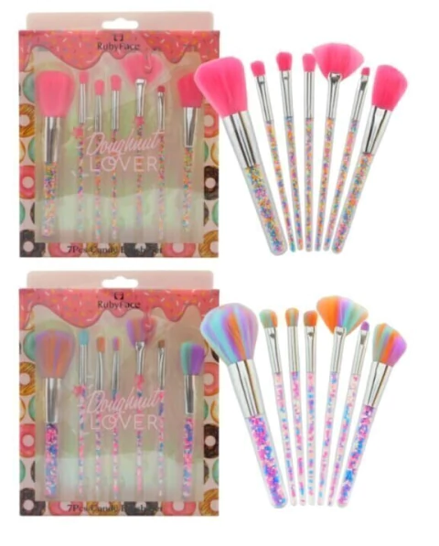 Set de Brocha Doughuut Lover Ruby Face x 7u