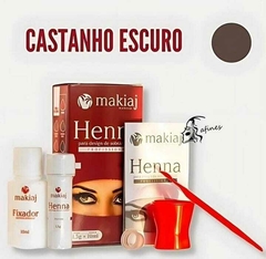 Tinte Henna Makiaj x 10ml - Coral Cosméticos y Accesorios