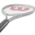 Raquete Wilson Shift 99 PRO V1 315g Branco e Cinza - loja online