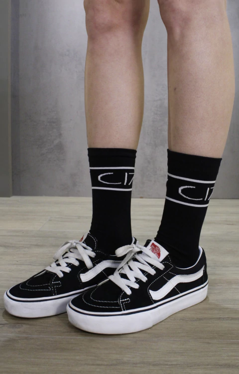 Meia Cano Alto C17 Listra