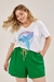 T-Shirt Branca - Malagueta