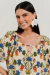 Blusa Estampada Tomart Off White na internet