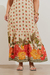 Vestido Estampado Plus Size Jardim De Tomates Off White - Malagueta