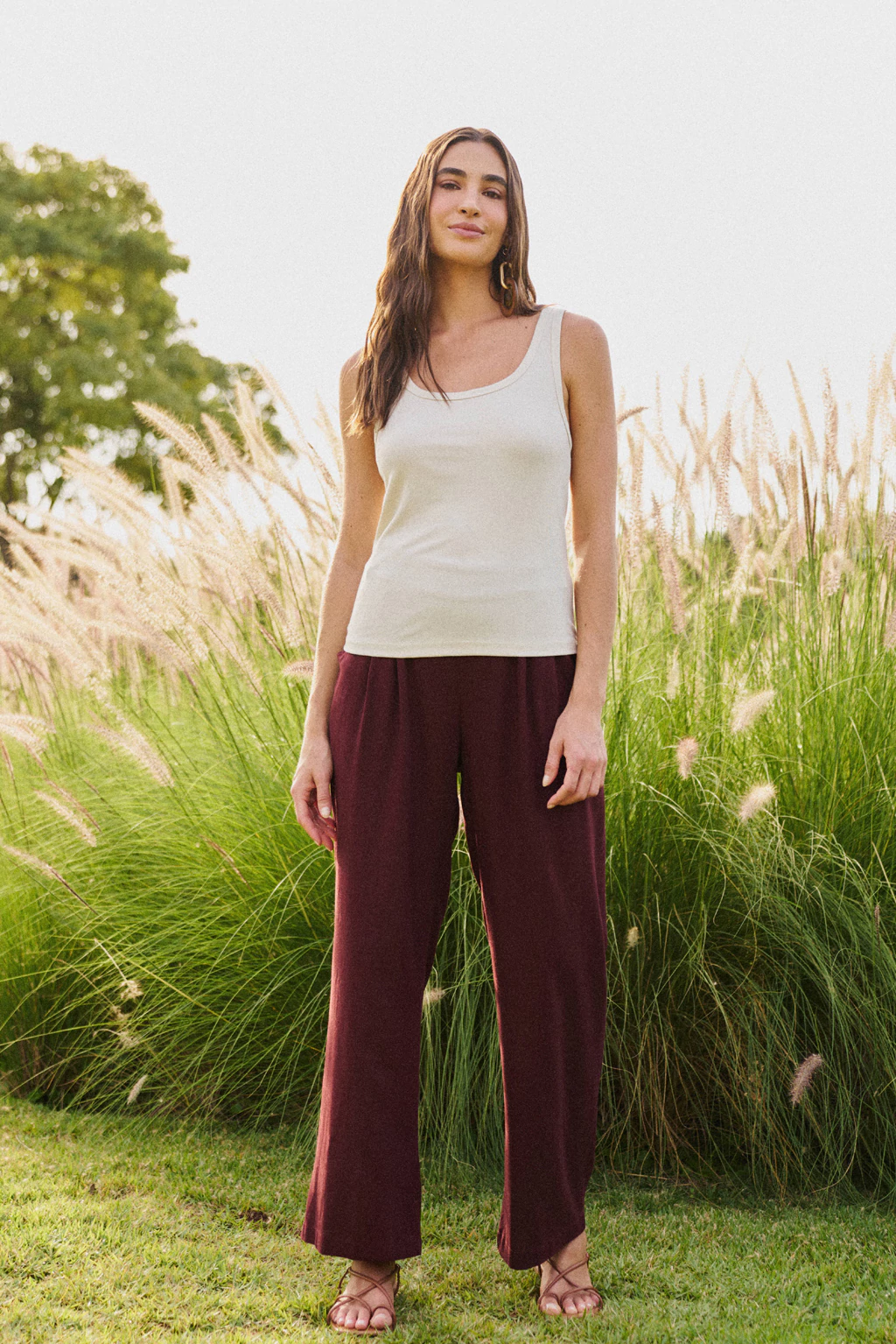 Regata Lisa Rib Viscose Off White