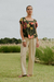 Bata Estampada Jardim Delicado Verde - comprar online