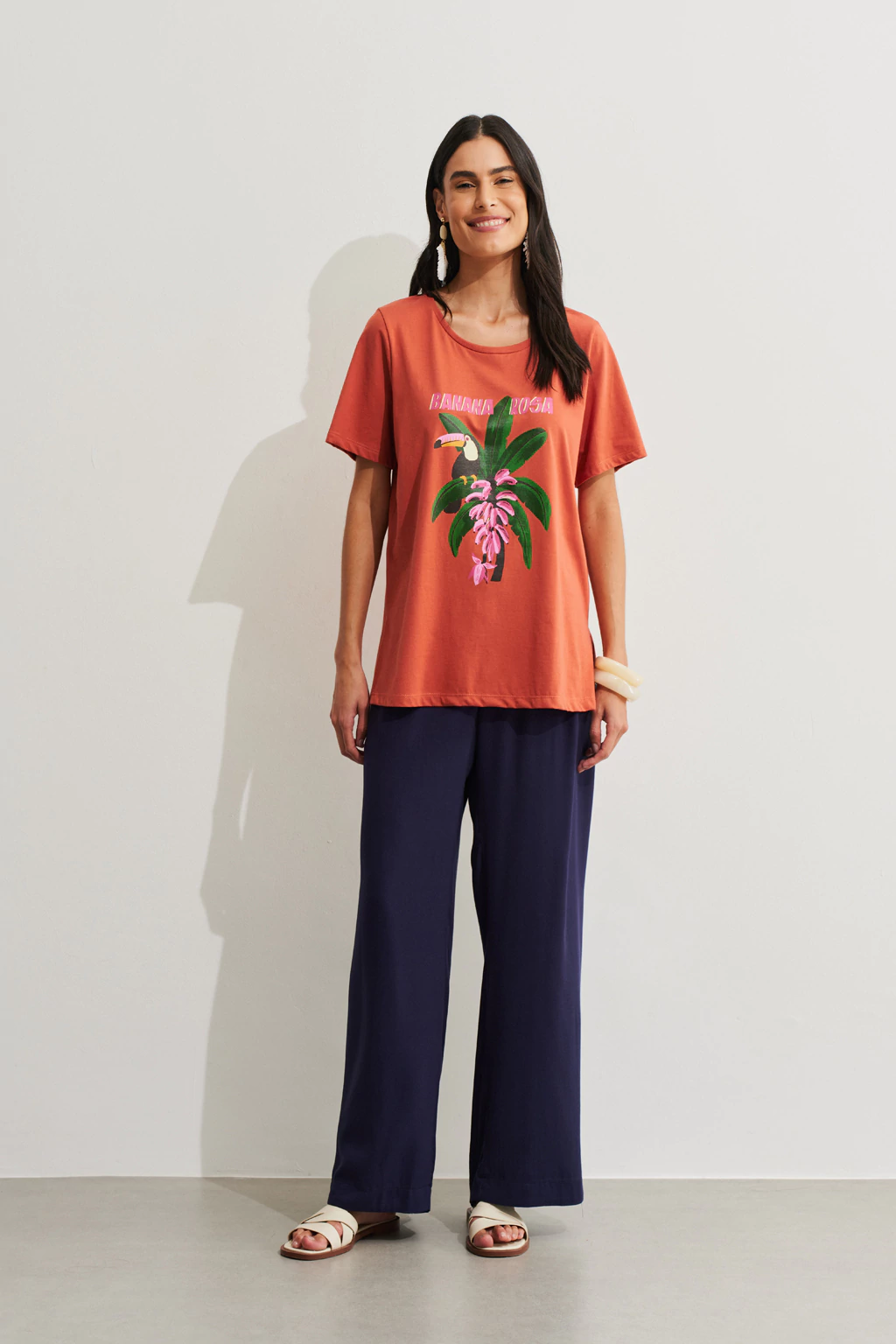 Camiseta Silk Terracota