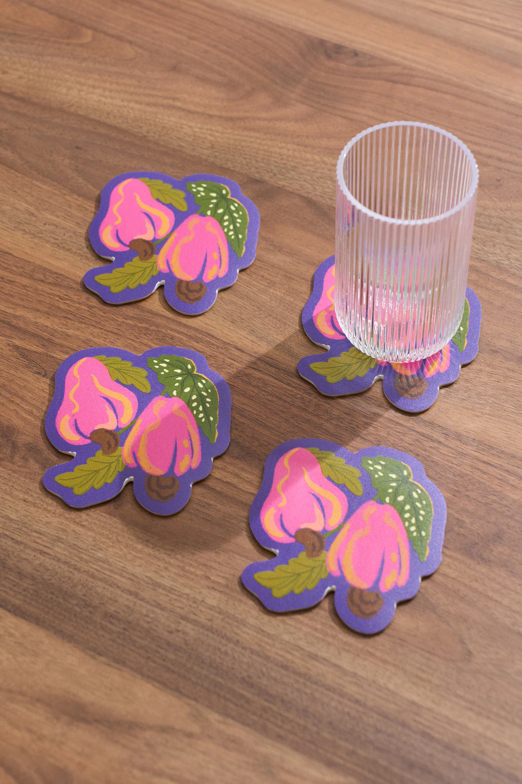 Porta Copos Pvc Azul