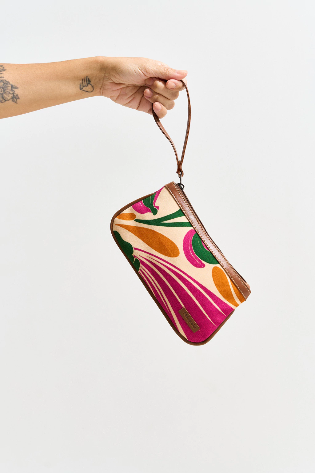 Bolsa de Mão Retangular Estampado